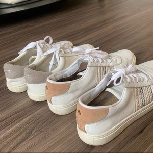 SOLD (duplicate listing) 2 Pairs White Sneakers - 8